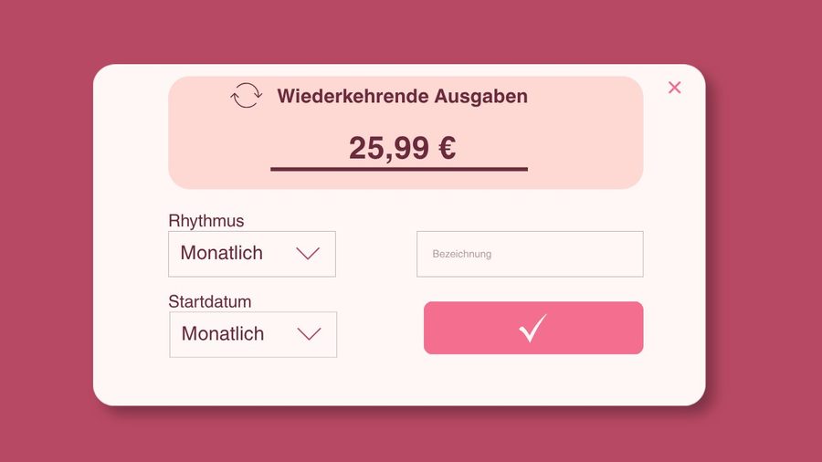Wiederkehrende Kosten
